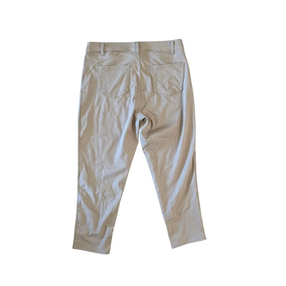 Faded Glory Womens Beige Capri Pants Large - Picture 2 of 3